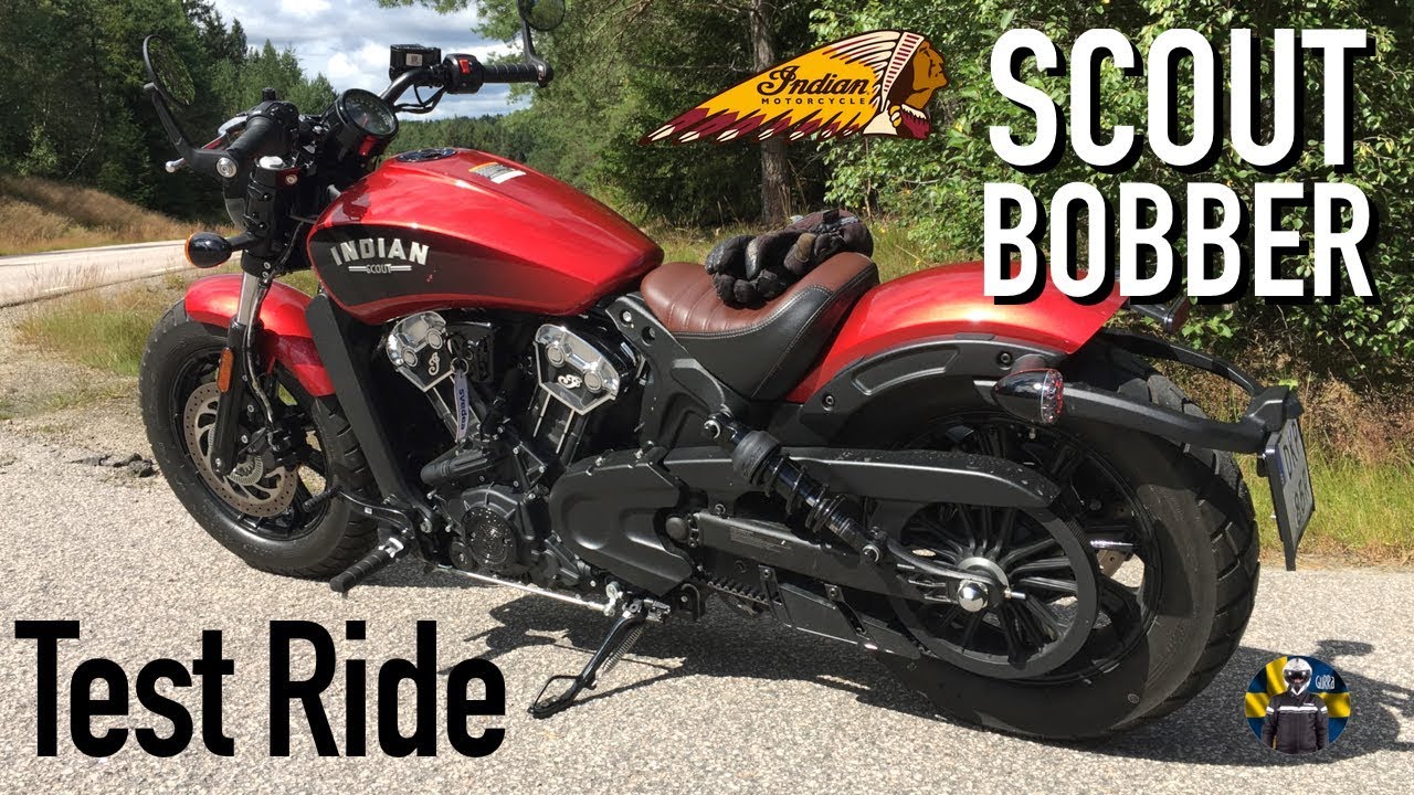 Bobber Rides Indian Scout Bobber First Ride Review - YouTube
