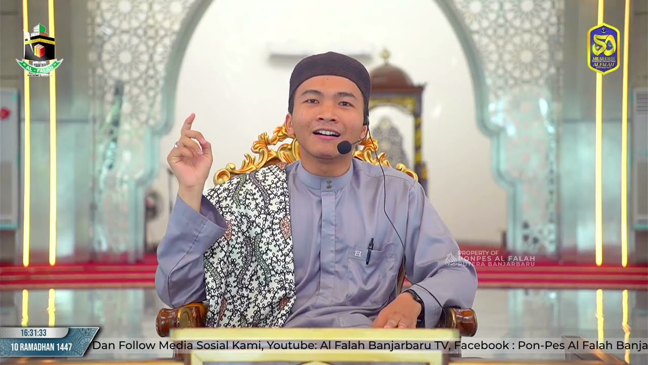 Hikmah Ramadhan dari Ustadz Muhammad Husein, Lc. Dengan Tema 