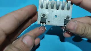 MJE13007 Transistor. Amplifier circuit.DIY SIMPLE Powerful Amplifier Circuit. dc 12v