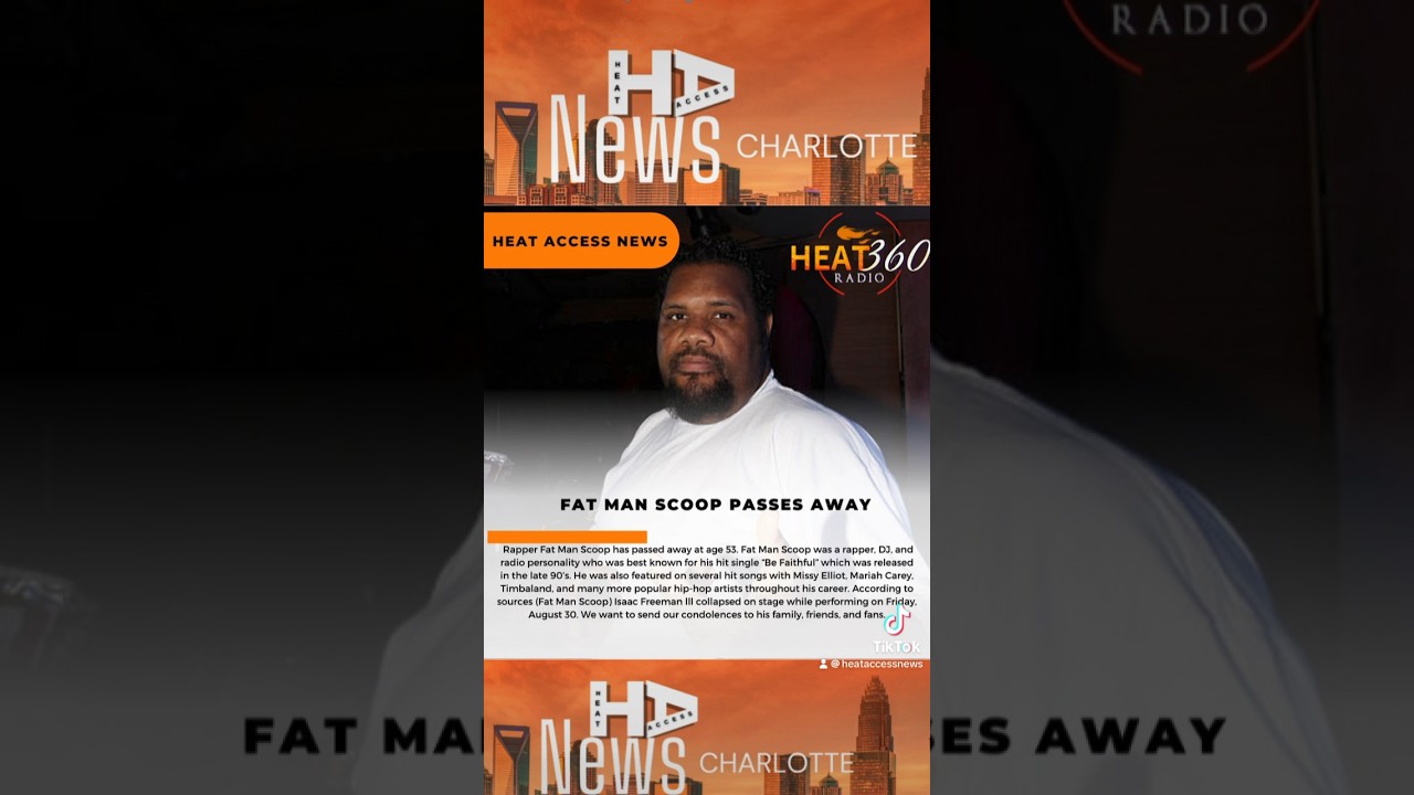 Fat Man Scoop Passes Away