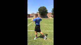 Stanting Trunk Rotation W  Hip Rotation, Split Squat