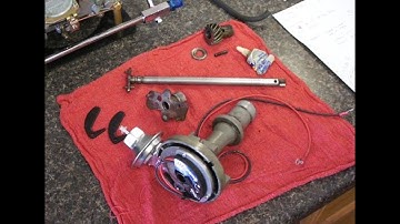 GM distributor recurve with adjustable vacuum advance