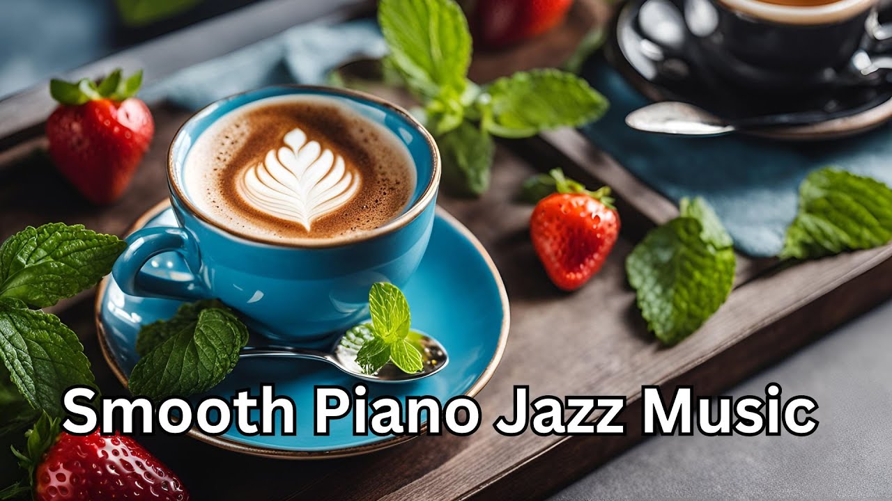 Cozy Coffee Shop Ambience | Smooth Piano Jazz Music for Relaxing ...