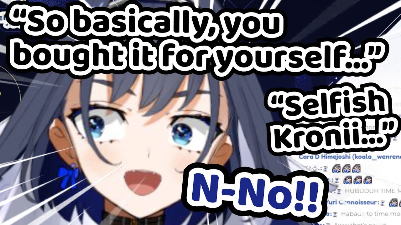 Kronii Bought a HBD Cake For Her Mom, But...【Hololive EN | Ouro Kronii】