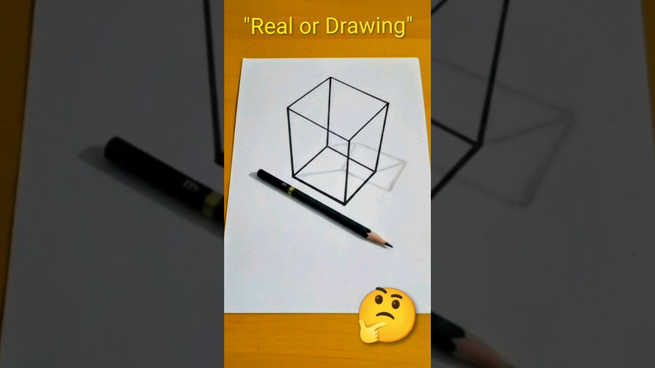Real or Drawing? 🤔 Can you guess? 