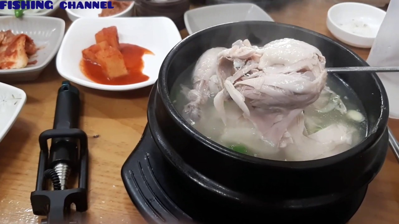 Kuliner makanan khas KOREA|| SAMGYETANG 