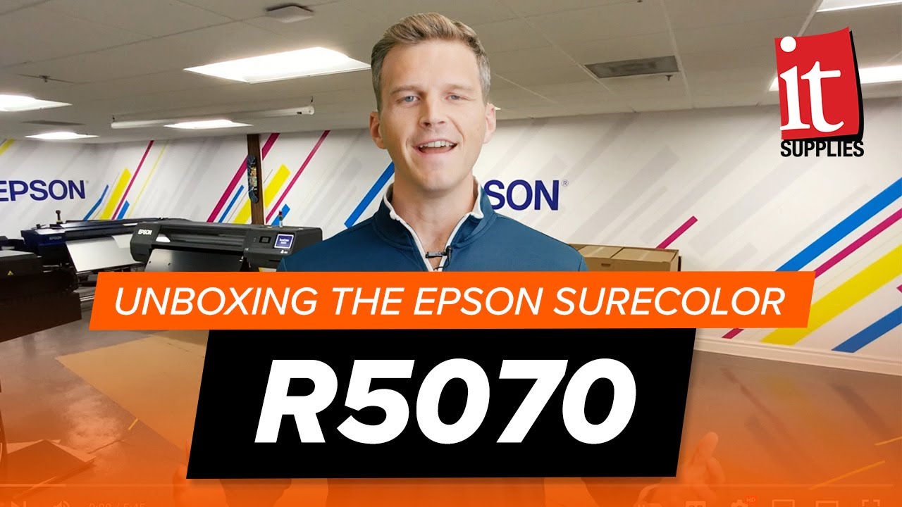 Unboxing the EPSON SureColor R5070