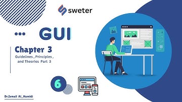 GUI || Chapter 3 – Guidelines , Principles , and Theories – Part 3