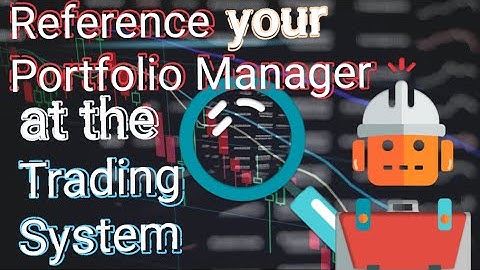 Reference Portfolio Manager at the Trading System in Superalgos