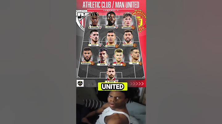 Athletic Club / Man United - Combined XI ⚔️🌟 #manchesterunited #athleticclub