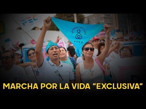 Marcha por la vida ”exclusiva”: contradicción en su llamada “defensa a la vida”