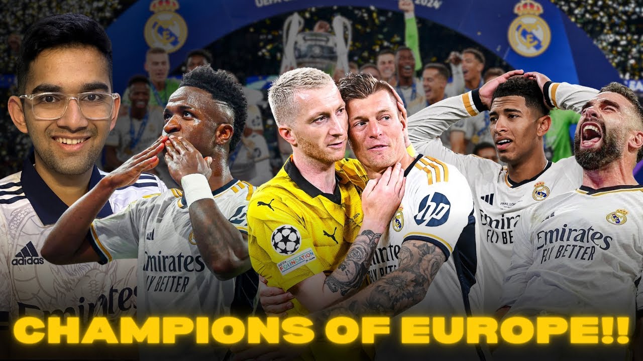 REAL MADRID DEFEAT BORUSSIA DORTMUND 2-0 IN UCL FINAL! ANCELOTTI’s MEN ...