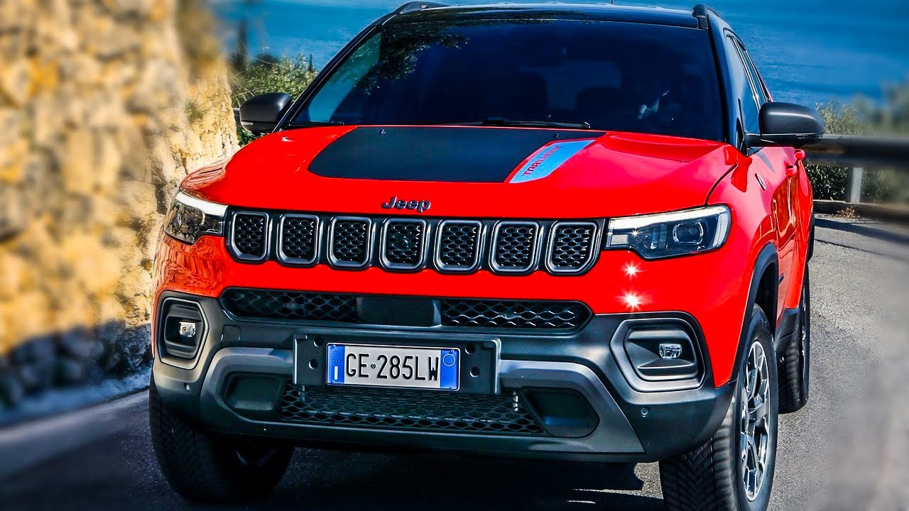 2022 Jeep Compass Trailhawk Youtube 2022 Jeep Compass Trailhawk 4x4 Suv Review