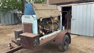 SOLD Hobart gas welder on trailer Selling at Fraser Auction August 20 2022