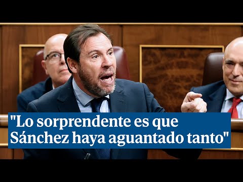 Óscar Puente: "Lo sorprendente es que Sánchez haya aguantado tanto"