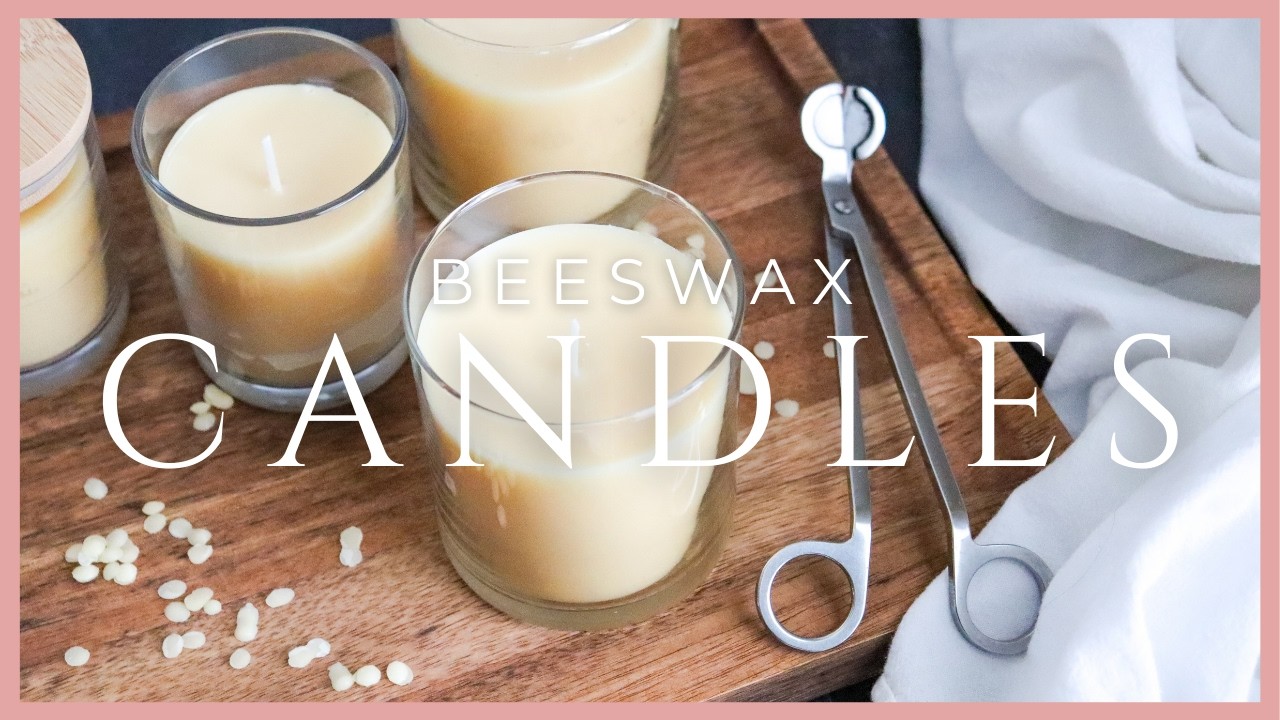 DIY Beeswax Candles: Easy Homemade Candle Tutorial