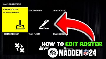Madden 24 - How To Edit Rosters