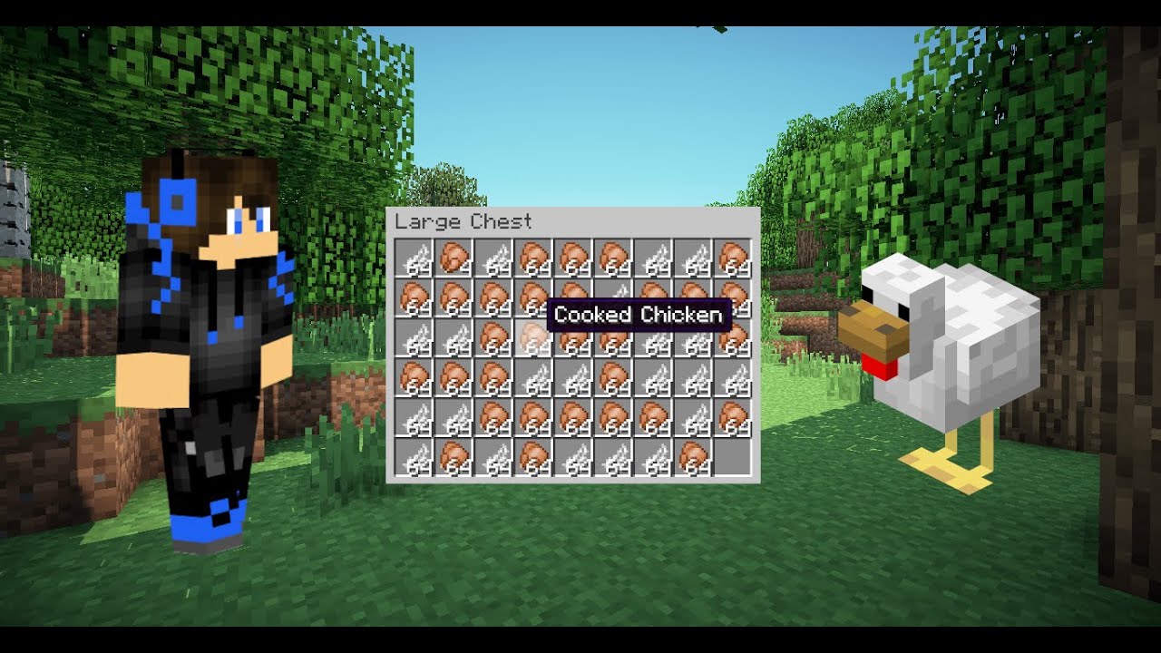 How to make an automatic chicken farm - Minecraft 1.19 - YouTube