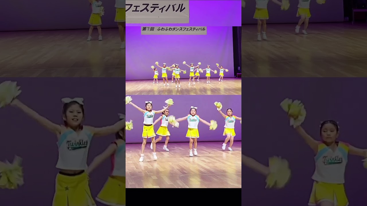 パート2 奈良のキッズチア「Twinkles」元気いっぱいのステージ✨思わず笑顔になるダンスをぜひご覧ください