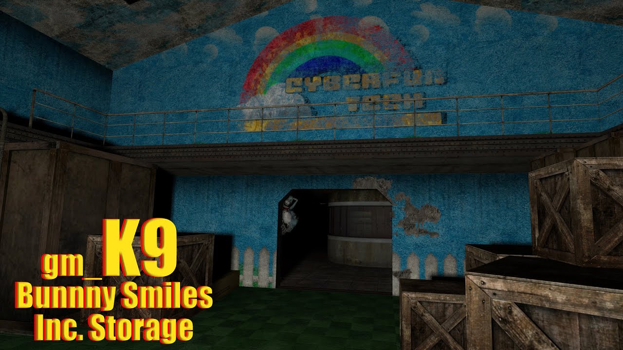 GMOD VR: Исследование gm_K9 — Walten Files Warehouse (Бег ради жизни)