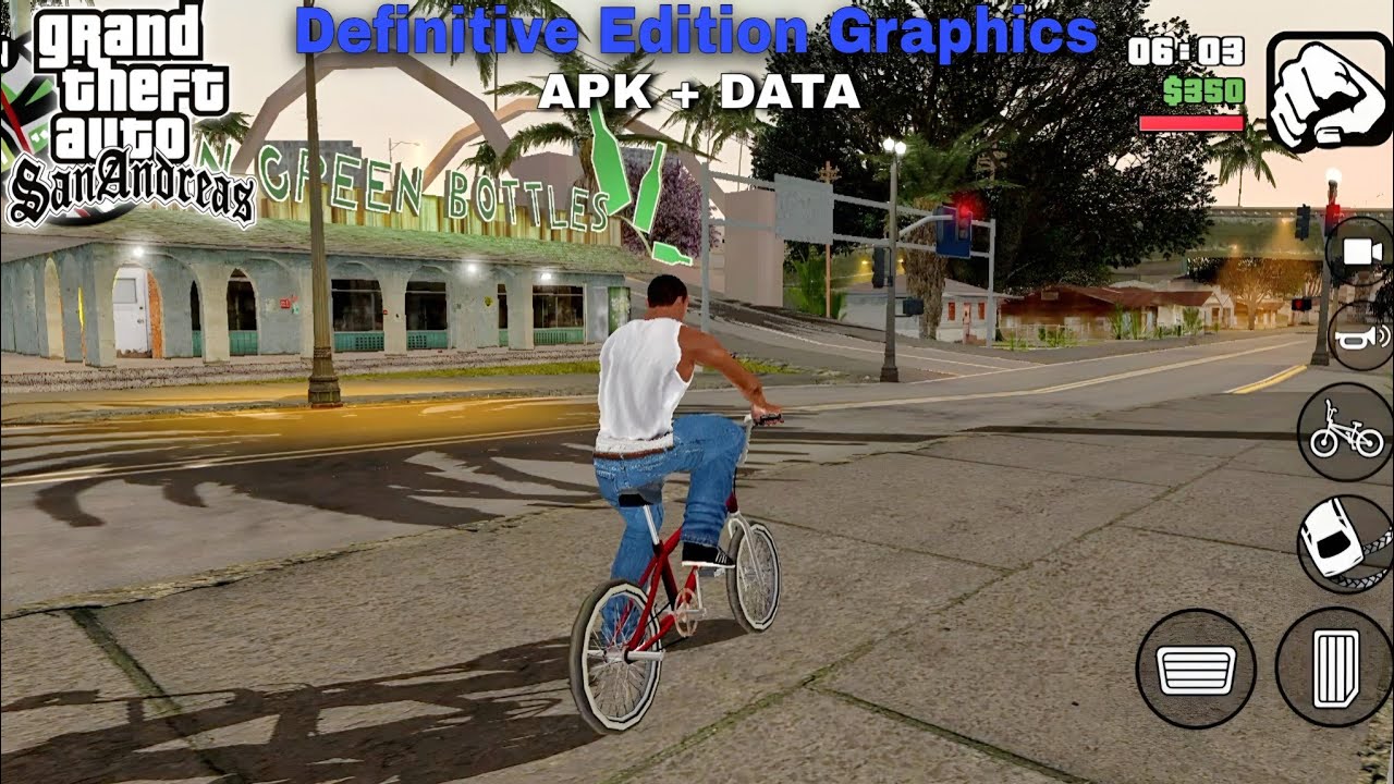 😱 GTA San Andreas Definitive Edition Android Graphics Modpack V4 | GTA ...