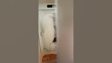 how to remove ice from fridge freezer # fr #layered