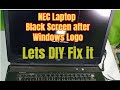 DIY Fix NEC Versa Pro Laptop Black Screen after loading Windows logo