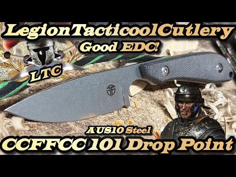 CCFFCC FF101 Drop Point in AUS10 Steel
