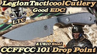 CCFFCC FF101 Drop Point in AUS10 Steel