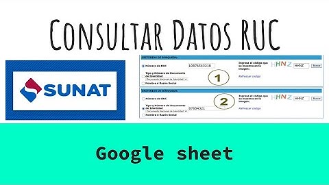 Consulta de Datos de RUC Gratis con Google Sheets: Tutorial Paso a Paso
