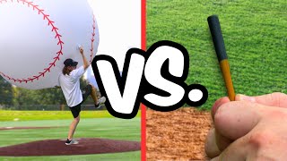 Biggest Vs. Smallest Baseball At-Bats