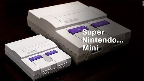Hands on with the Super Nintendo Classic Edition