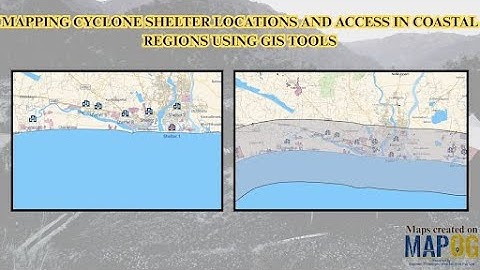 How to Map Cyclone Shelters in Coastal Regions with GIS #cyclone #gismapping #disastermanagement