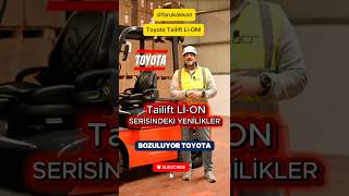 Toyota Tailift Li-ON! iletişim :  0 (506) 537 27 33 #keşfet #viral #toyota #fyp #viralvideo
