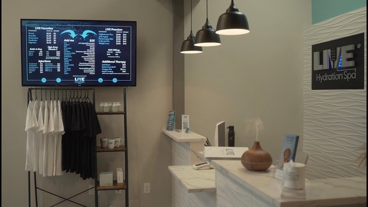 LIVE Hydration Spa Kalispell Store Preview YouTube