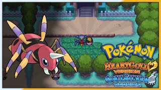 How To Get Ariados In Pokemon Heart D & Soul Silver