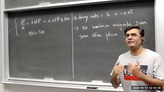 MATH210_Lecture - 9 : Mathematical Modeling - Exponential Growth and Decay Models