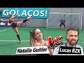 DESAFIO COM NATALIA GUITLER NO CHUTE DE PRIMEIRA! (Que duelo, meus amigos!) - {BZK}