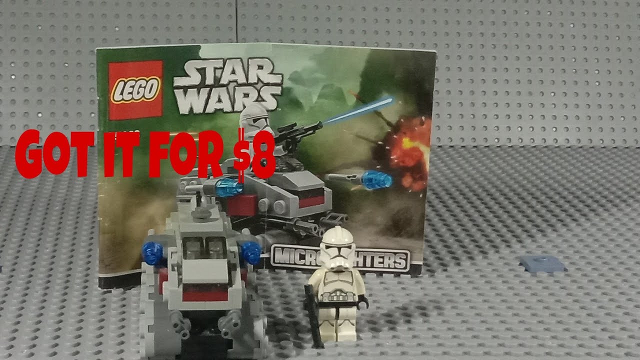 Lego Star Wars Microfighter 75028 Clone Turbo Tank (2014) Review