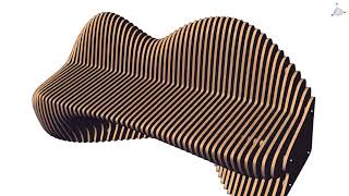Designing furniture and interior items in a parametric style.
