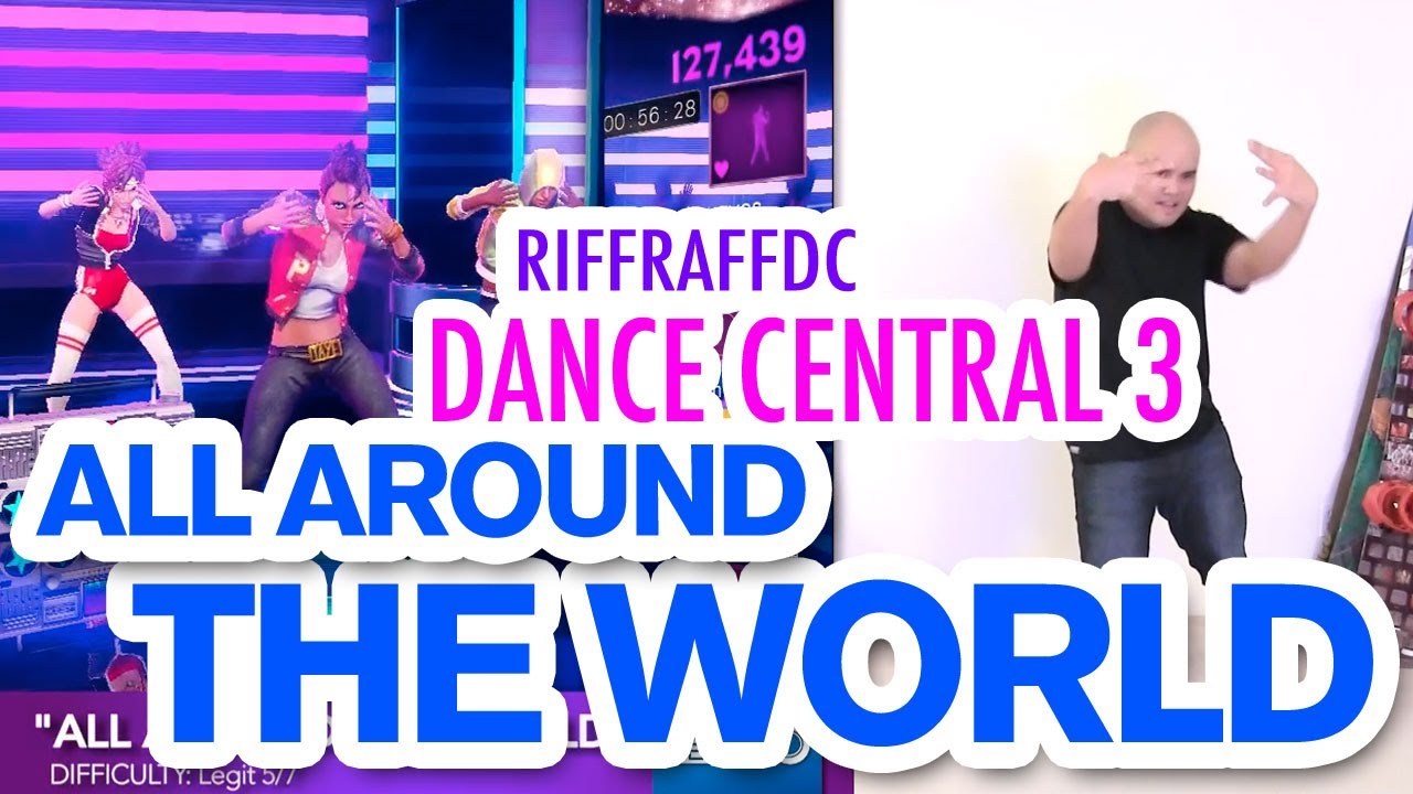 Dance Central 3 "All Around The World" DLC (Hard) 100% Gold Gameplay