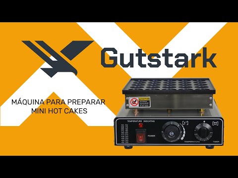Maquina Para Hacer Mini Hot Cakes Eléctrica Facil Uso C8s