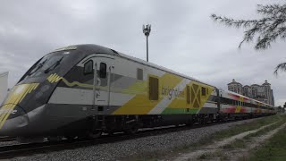 Dented NOSE CONE on Brightline BLF703 - FEC 101-01- FEC 202-02 and BLF702 - 10/2/22 - MP 300