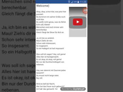 Vaiana voll gerne Maui