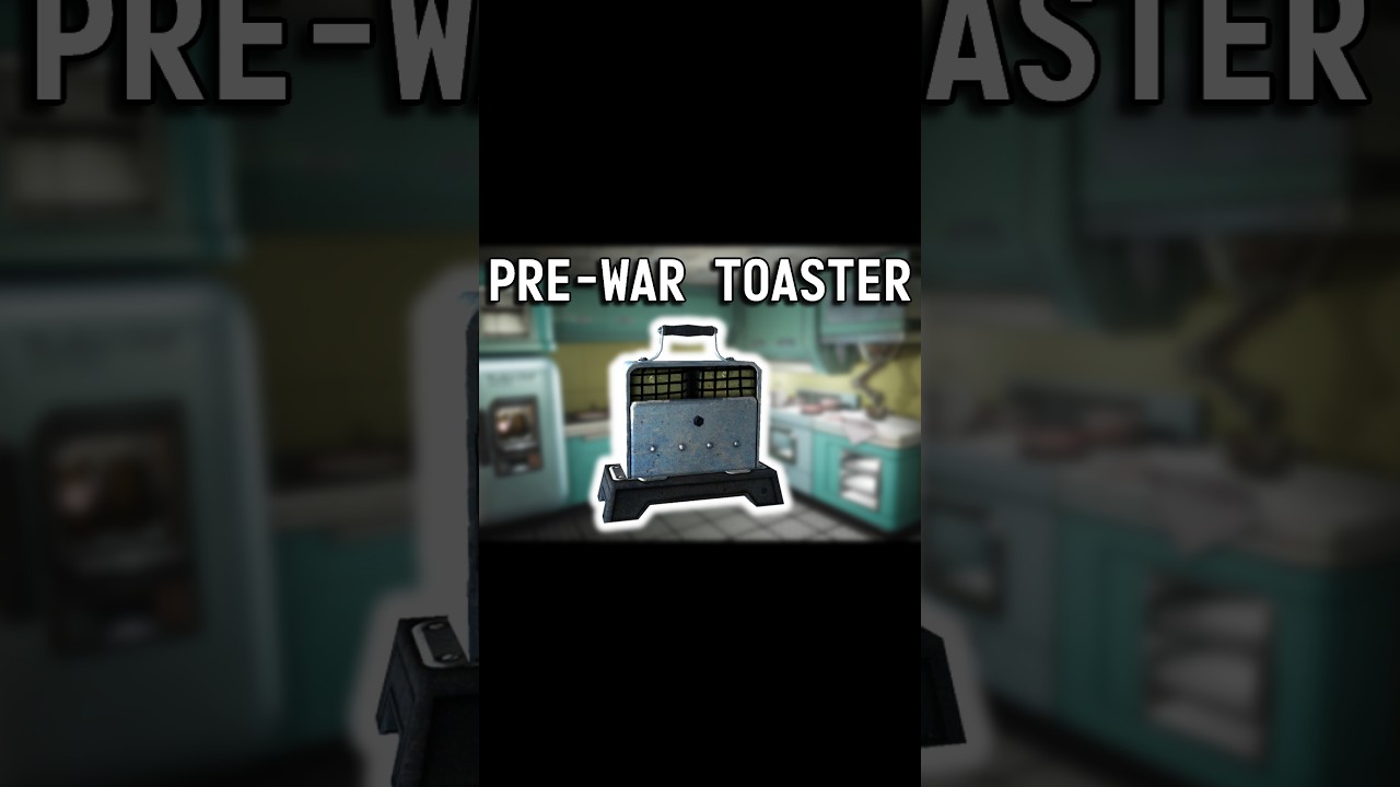 Burn The World With Fallout 3’s Pre-War Toaster #shorts #gaming #fallout #fallout3