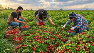 Fresh Strawberry Harvest | Traditional Strawberry Jam, Tart, Chocolate-Covered Strawberries