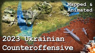 2023 Ukrainian Counteroffensive - Animated Analysis