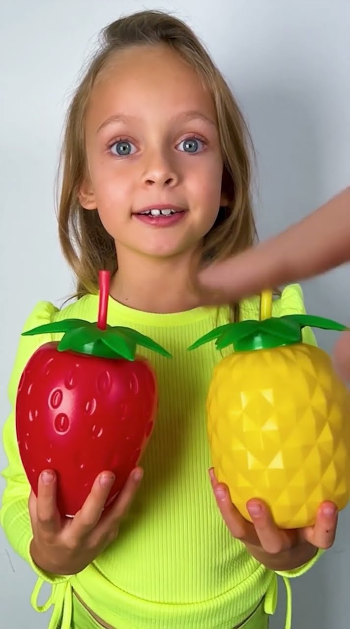 She Became Cool Fruit Squishy toy #squishy