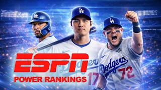 ESPN Baseball Power Rankings Week 1