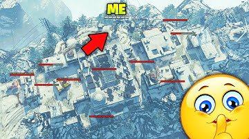 I hid in SECRET SPOTS from ALL 11 PLAYERS! (Black Ops 4 Infected)